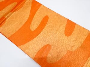 アンティーク 霞に古典柄織り出し袋帯(着用可)